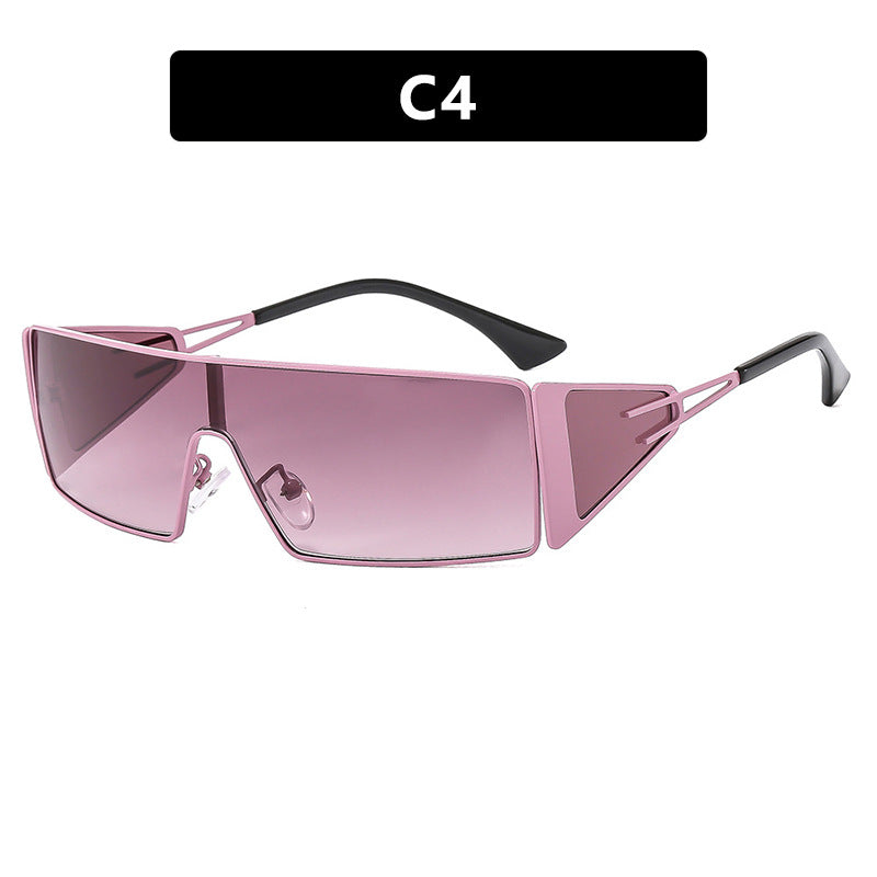 Metal Sunglasses Fashion Box Versatile Hot Girl Outdoor Sunglasses Women's Sunglasses Premium